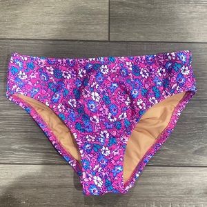 NWOT! Crewcuts Girls Purple‎ Floral Print Bikini Bottom